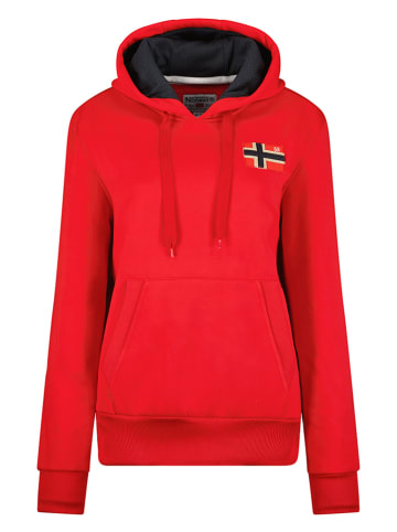 Geographical Norway Bluza "Genifer" w kolorze czerwonym