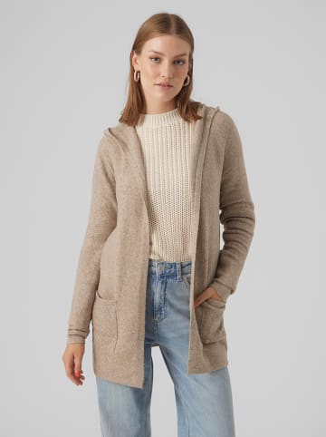 Vero Moda Kardigan w kolorze beżowym
