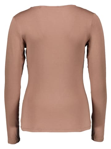 Vero Moda Longsleeve in Hellbraun