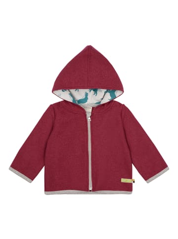 loud + proud Wollen jas rood