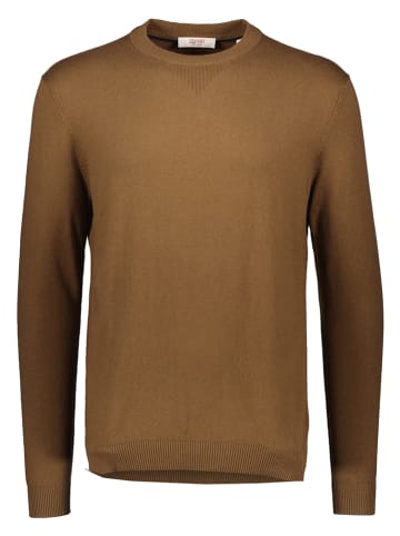 ESPRIT Sweter w kolorze jasnobrązowym