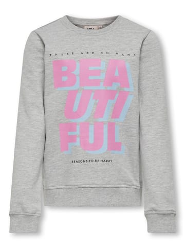 KIDS ONLY Sweatshirt "Lina" in Grau