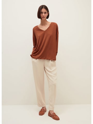 STEFANEL Longsleeve in Hellbraun
