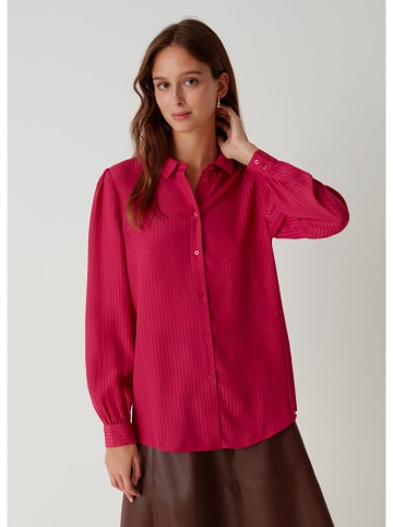 STEFANEL Bluse in Fuchsia