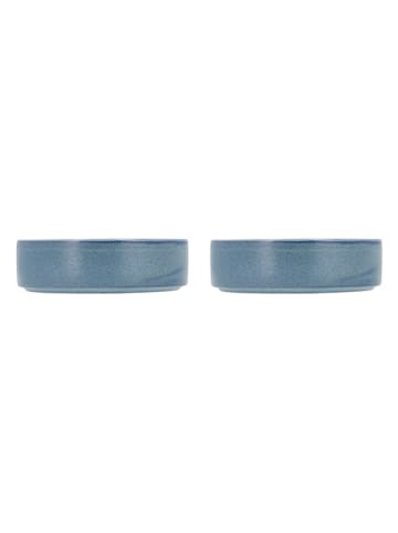 Villa Collection 2-delige set: kommen "Fjord" lichtblauw - 450 ml