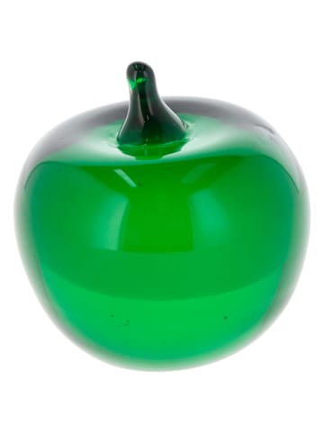 Villa Collection Dekofigur "Apfel" in Grün - (L)7,5 x (B)7,5 cm