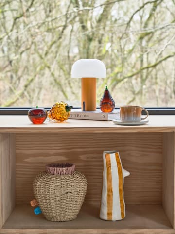 Villa Collection Decoratief figuur "Appel" oranje - (L)7,5 x (B)7,5 cm