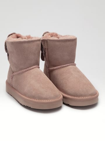 Lelli Kelly Leren winterboots lichtroze