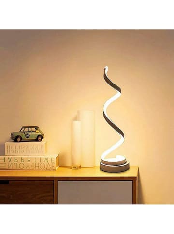 Inoleds LED-Tischleuchte "Spiral" in Weiß - (H)40 X Ø 12,5 cm