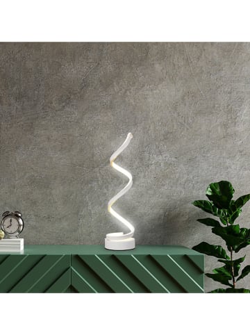 Inoleds Lampa stołowa LED "Spiral" w kolorze białym - wys. 40 x Ø 12,5 cm