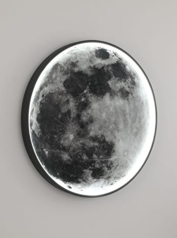 Inoleds LED-Wandleuchte "Luna" in Schwarz