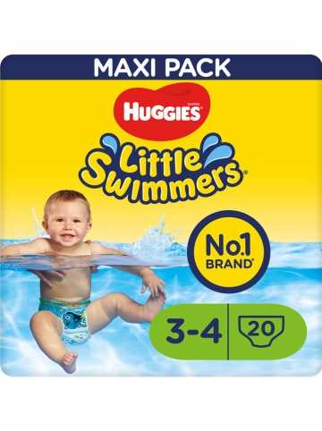 Little Swimmers Pieluszki kąpielowe (20 szt.) "Little Swimmers", rozmiar 3/4, 7-15 kg