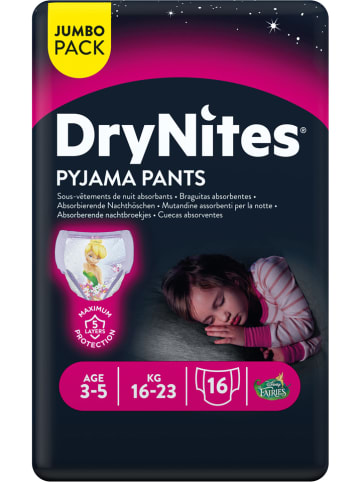 HUGGIES-DryNites 4er-Set: Pyjama Pants "DryNites", 3-5 Jahre, 16-23 kg (64 Stück)