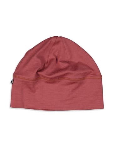 Mons Royale Wollen beanie "Tech Under Helmet" rood