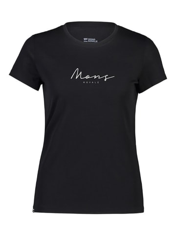 Mons Royale Functioneel shirt "Icon" zwart