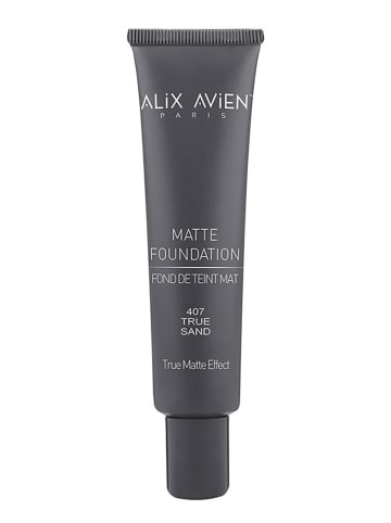 ALIX AVIEN Foundation "Matte Foundation - MF407 True Sand", 40 ml