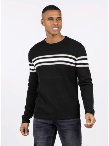 KEY LARGO Pullover "Booking" in Schwarz
