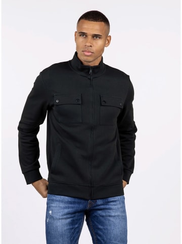KEY LARGO Sweatjacke "Trainer" in Dunkelblau