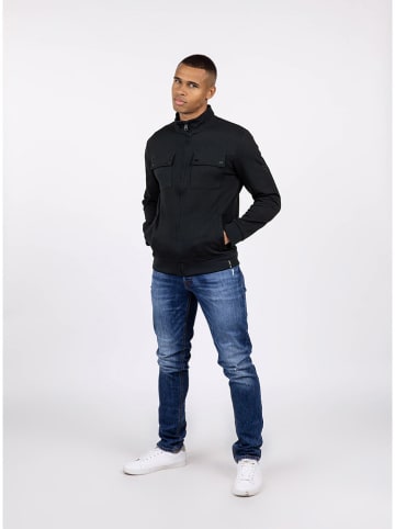 KEY LARGO Sweatjacke "Trainer" in Dunkelblau