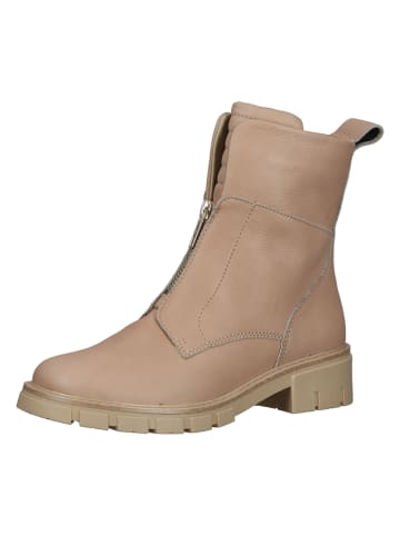 Ara Shoes Leren enkellaarzen beige