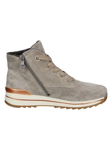 Ara Shoes Leder-Boots in Beige