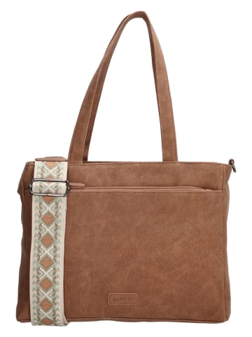 Beagles Schoudertas "Malaga" camel - (B)31 x (H)24,5 x (D)10 cm