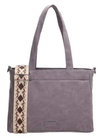 Beagles Schultertasche "Malaga" in Lila - (B)31 x (H)24,5 x (T)10 cm