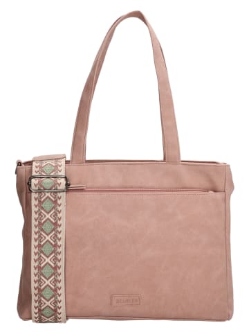 Beagles Shopper "Malaga" lichtroze - (B)31 x (H)24,5 x (D)10 cm