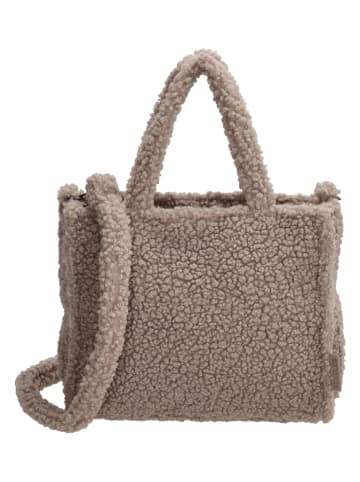 Beagles Henkeltasche "Navarra" in Taupe - (B)27 x (H)22 x (T)10 cm