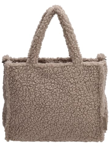 Beagles Henkeltasche "Navarra" in Taupe - (B)27 x (H)22 x (T)10 cm