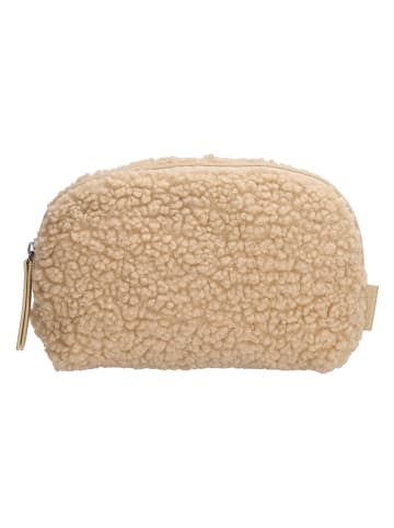 Beagles Kosmetiktasche "Navarra" in Beige - (B)26 x (H)17 x (T)6,5 cm