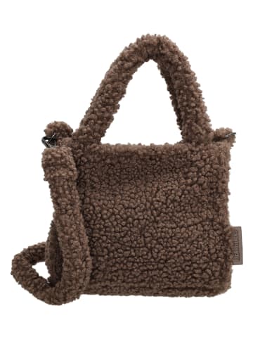 Beagles Henkeltasche "Navarra" in Dunkelbraun - (B)17 x (H)17 x (T)8 cm