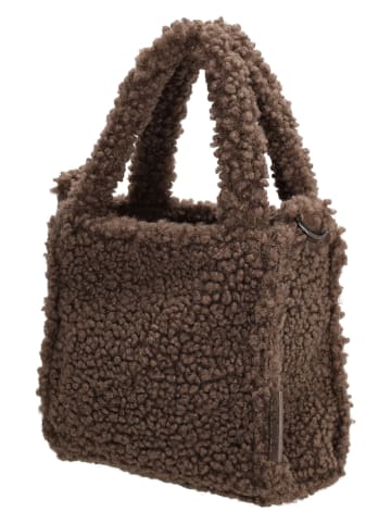 Beagles Henkeltasche "Navarra" in Dunkelbraun - (B)17 x (H)17 x (T)8 cm