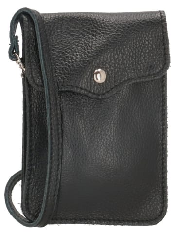 Charm Handytasche "Elisa" in Schwarz - (B)12 x (H)18 x (T)1 cm