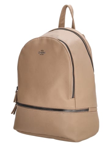 Charm Rucksack "Birmingham" in Beige - (B)25,5 x (H)28,5 x (T)14 cm