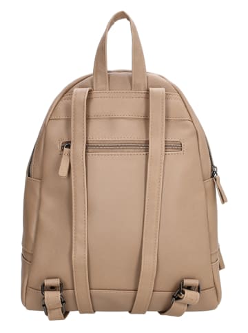 Charm Rucksack "Birmingham" in Beige - (B)25,5 x (H)28,5 x (T)14 cm