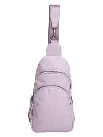 Charm Brustbeutel "New York" in Flieder - (B)16 x (H)29 x (T)7 cm