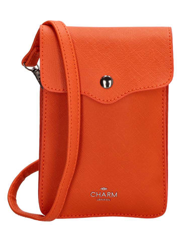 Charm Handytasche "Piccadilly" in Orange - (B)12 x (H)18 x (T)1 cm