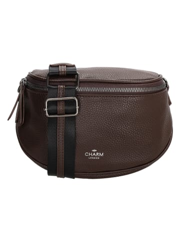 Charm Heuptas "New York" donkerbruin - (B)18,5 x (H)13,5 x (D)11,5 cm
