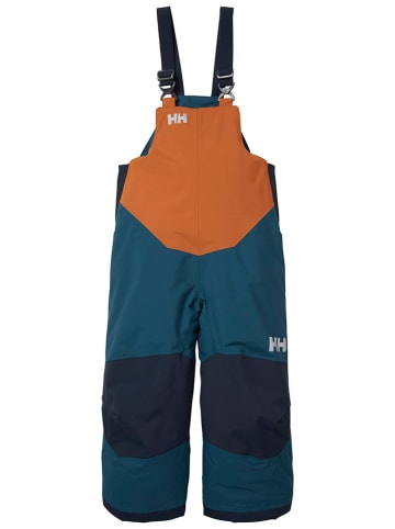 Helly Hansen Spodnie narciarskie "Rider 2" w kolorze pomarańczowo-morskim