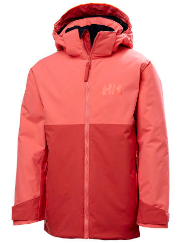 Helly Hansen Kurtka narciarska "Traverse" w kolorze czerwono-różowym