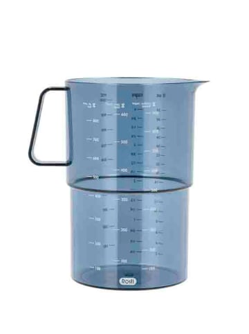 Rosti Kubek "Mensura" w kolorze niebieskim z miarką - 1 l