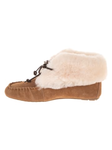 EMU Leren veterschoenen "Burra" lichtbruin