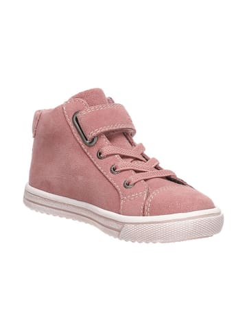 Lurchi Skórzane sneakersy w kolorze różowym