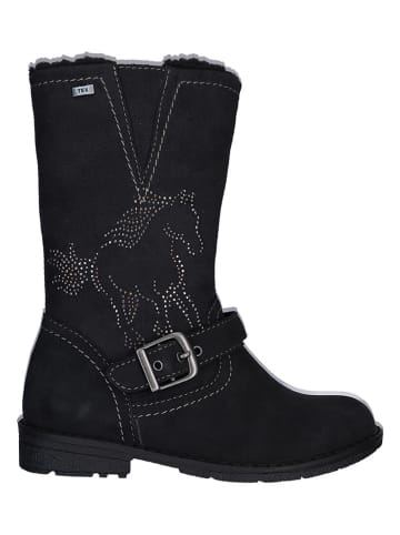 Lurchi Leder-Winterstiefel in Schwarz