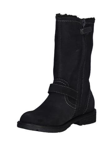 Lurchi Leder-Winterstiefel in Schwarz