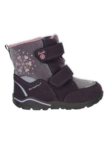 Lurchi Leren winterboots grijs