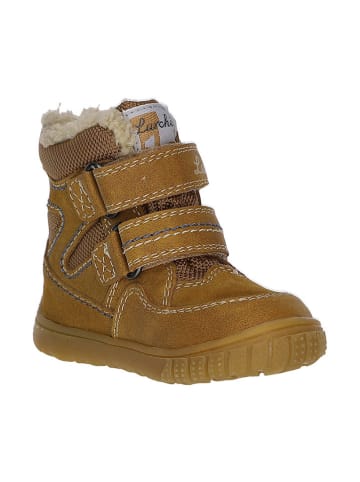 Lurchi Leder-Winterboots in Hellbraun
