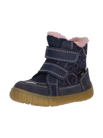 Lurchi Leren winterboots donkerblauw