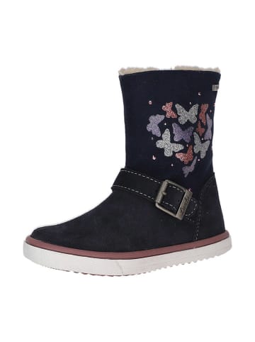 Lurchi Leren winterboots "Savi" donkerblauw